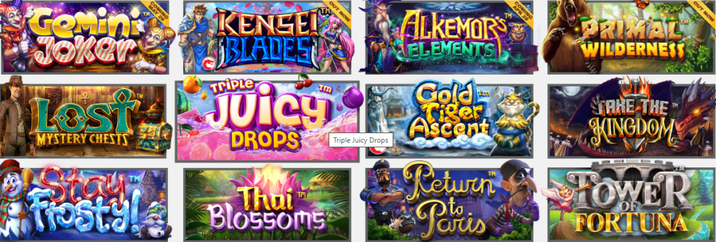 colección de juegos